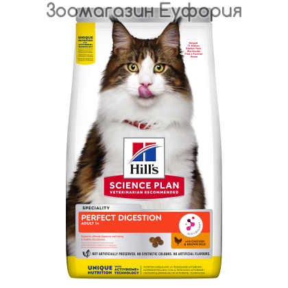 Hill's Science Plan Feline Adult Perfect Digestion 7кг