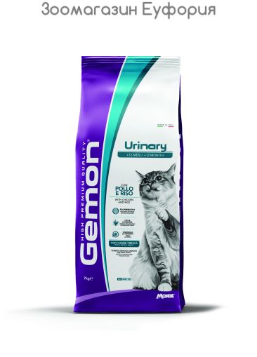 GEMON URINARY CAT  ADULT с пилешко и ориз 7кг