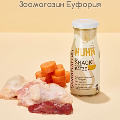 Напитка за котки SmoothieCat - Смути Пилешко 0.15л
