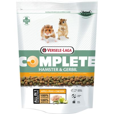 HAMSTER COMPLETE 0.500KG - пълноценна екструдирана храна за хамстери