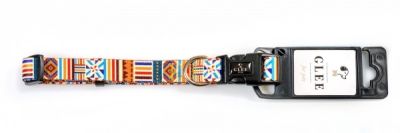 Нашийник GLEE регулируем - multicolor кокал S 15mm x 30-45cm